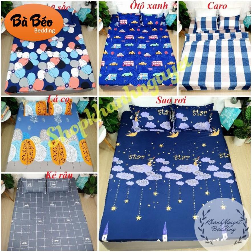 Bộ drap ga gối poly cotton m6-m8 shop revato