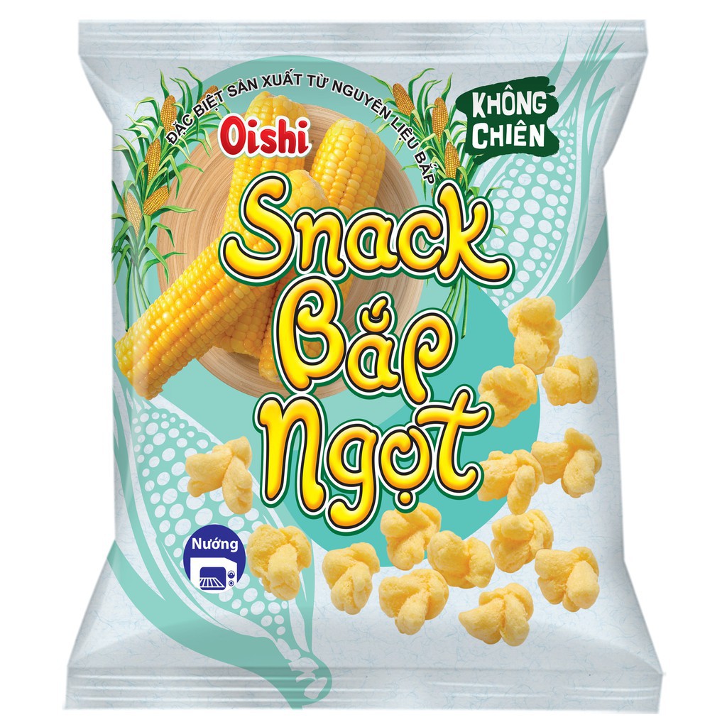 Snack bắp ngọt Oishi gói 80g