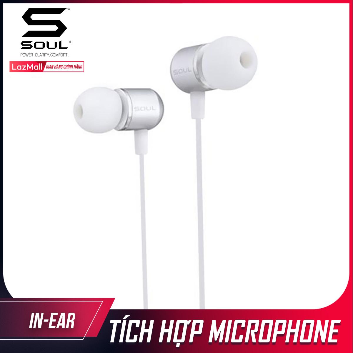 Tai nghe nhét tai soul upbeat-b dài 1,2m tích hợp mic đàm thoại su43 - bảo hành 12 tháng - hàng phân phối chính hãng
