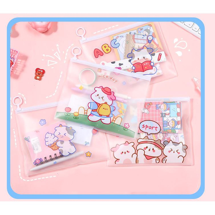 Túi đựng bút nhiều hình cute h04