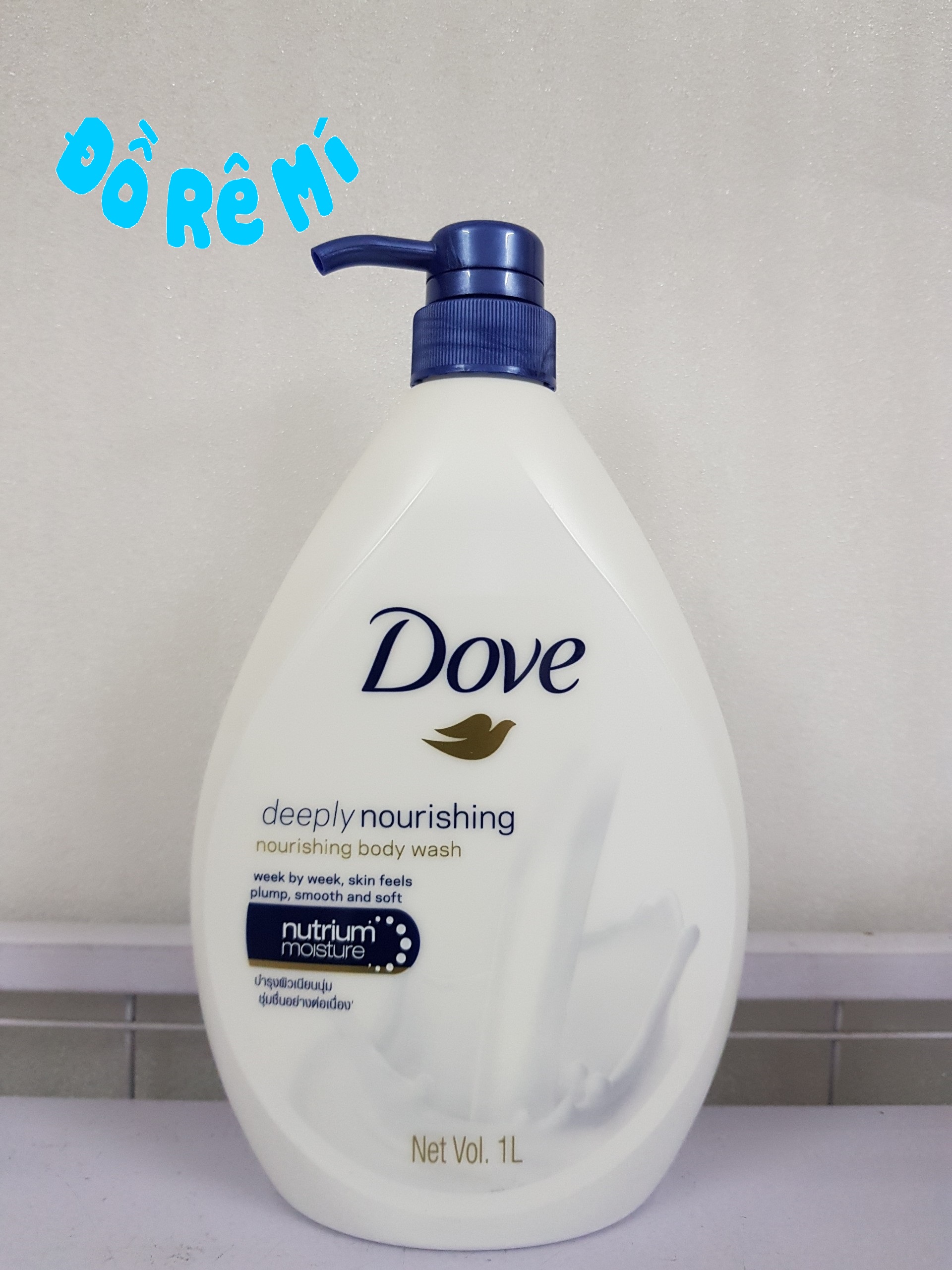 [HCM]Sữa tắm Dove 1000ml Thái da mềm mịn thơm rất thích