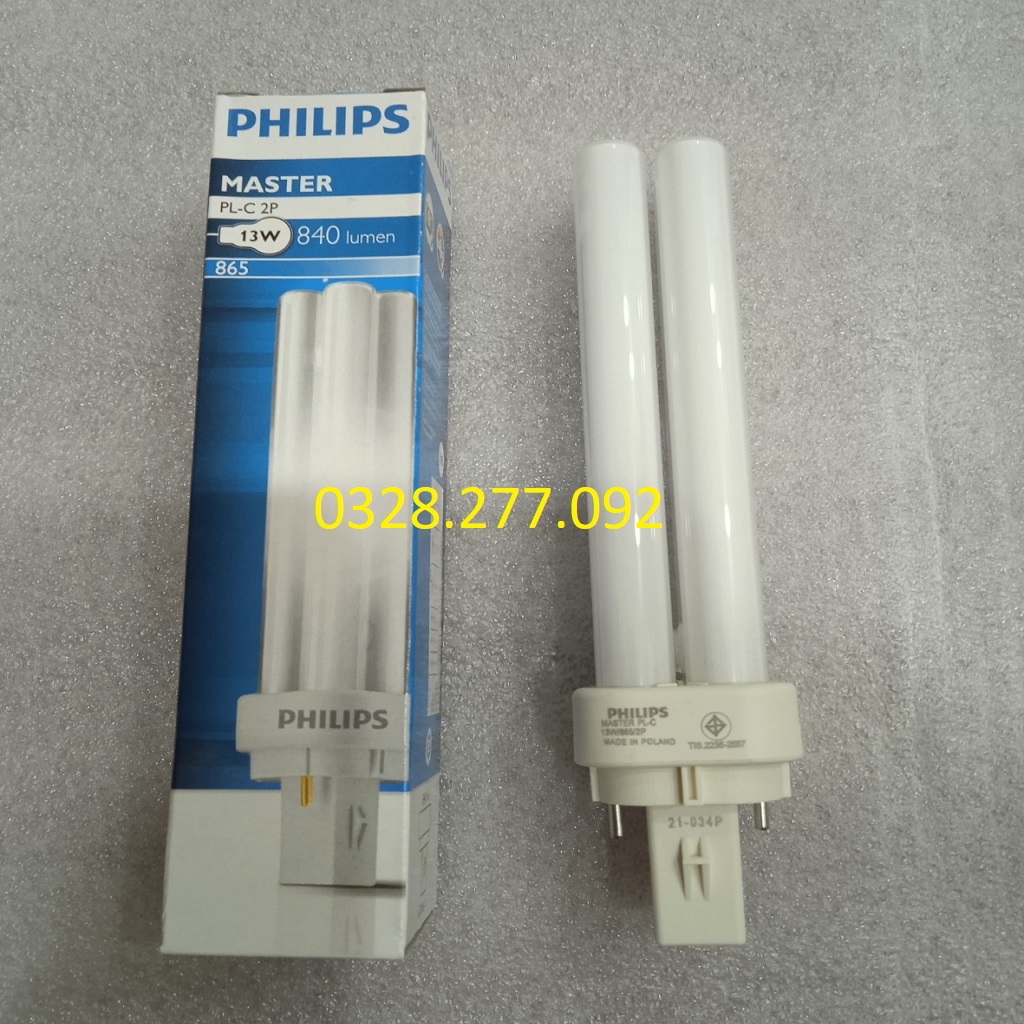 Bóng đèn compact philips master pl-c 2p 13w