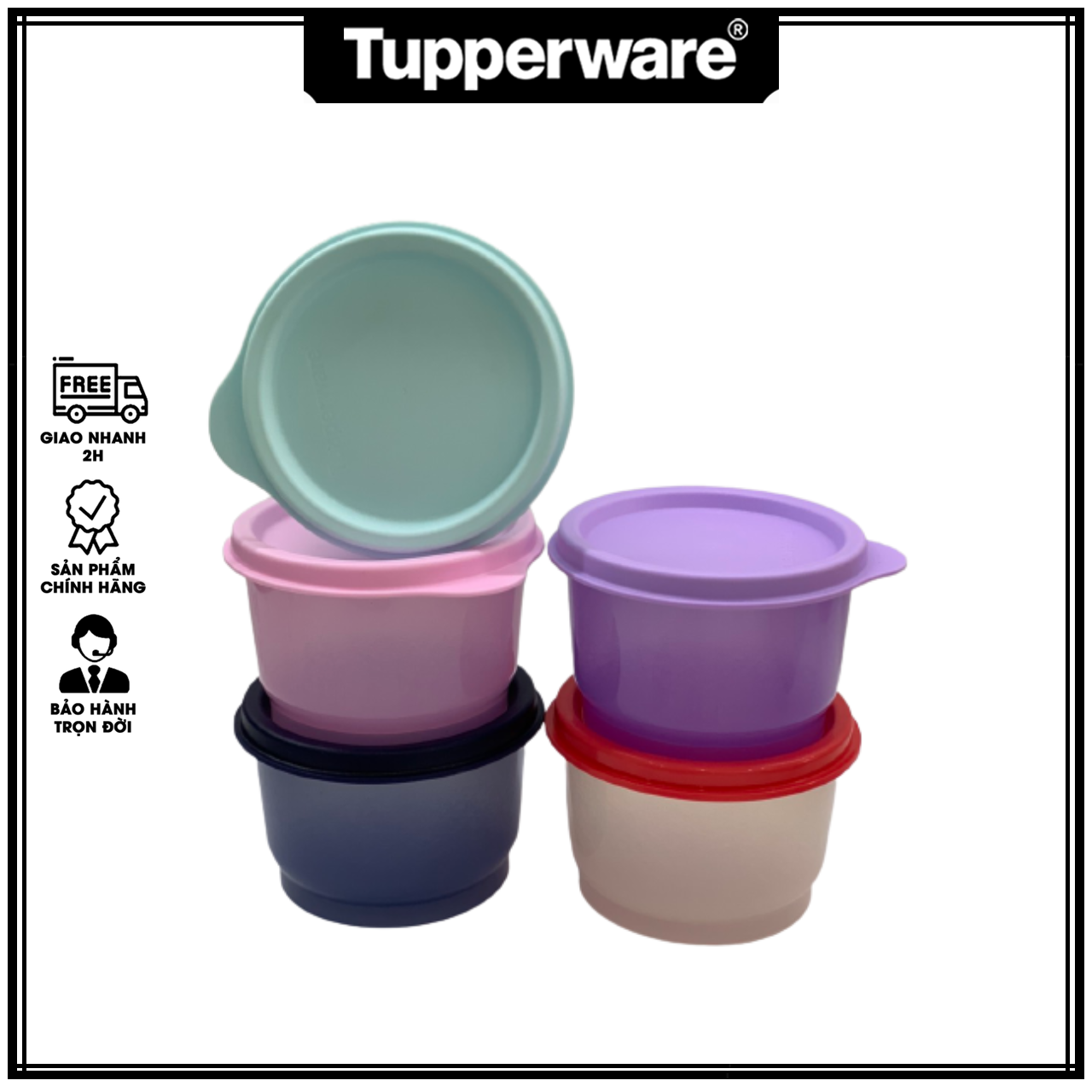 Hộp đựng thực phẩm Snack Cup 150ml - Tupperware