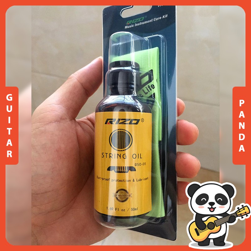 Dầu lau dây đàn guitar rizo 50ml +