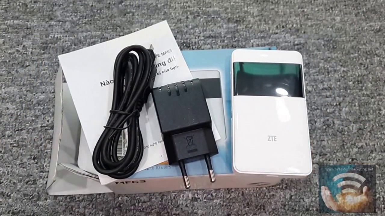 Bộ phát wifi 3g di động zte mf63