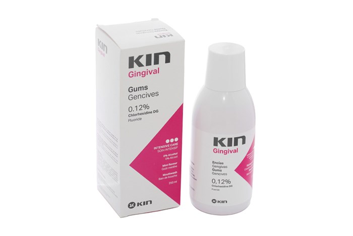 Nước Súc Miệng KIN GINGIVAL [Chai 250ml] - Sát Khuẩn Miệng Họng Ngăn Ngừa Viêm Nướu, Sâu Răng, Mảng Bám