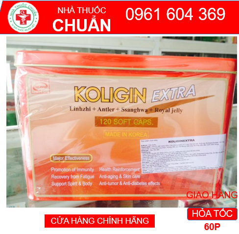 Koligin extra - Giúp tăng cường sức khỏe hiệu quả của Hàn Quốc
