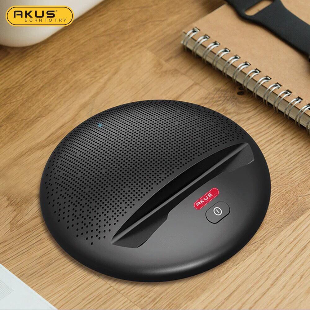 Loa bluetooth akus - âm thanh nổi - kết nối bluetooth 4.2 - loa kèm giá đỡ điện thoại