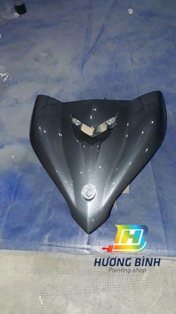 [COMBO] Sơn xịt Samurai màu Xám Đậm - Y367 với bóng K1K (3 chai)