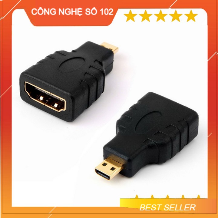 Đầu chuyển hdmi âm ra micro hdmi dương