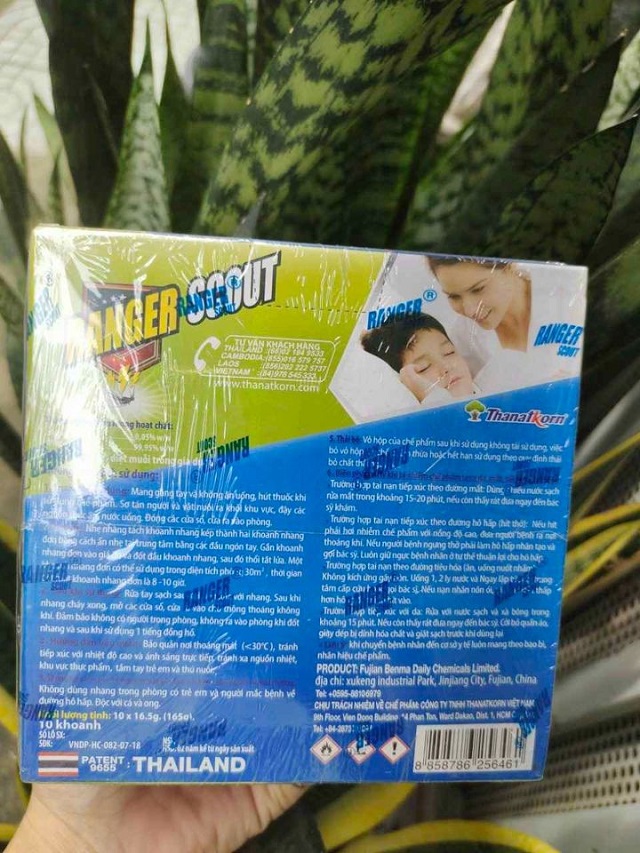 Nhang Muỗi Ít Khói Thái Lan Ranger Scout Chính Hãng