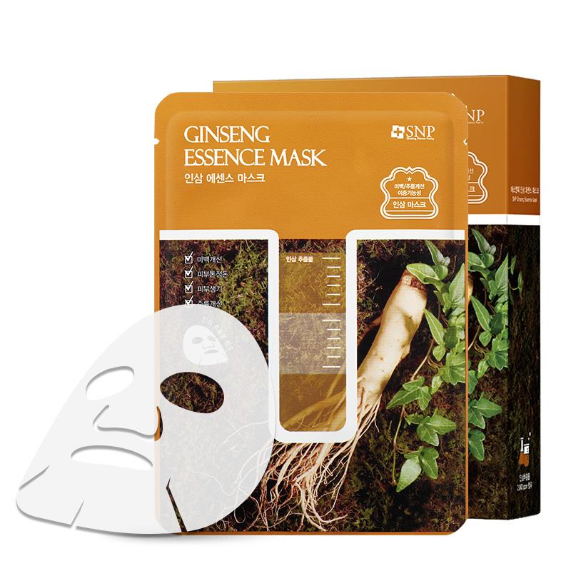 COMBO 10 MẶT NẠ NHÂN SÂM DƯỠNG TRẮNG SNP GINSENG ESSENCE MASK