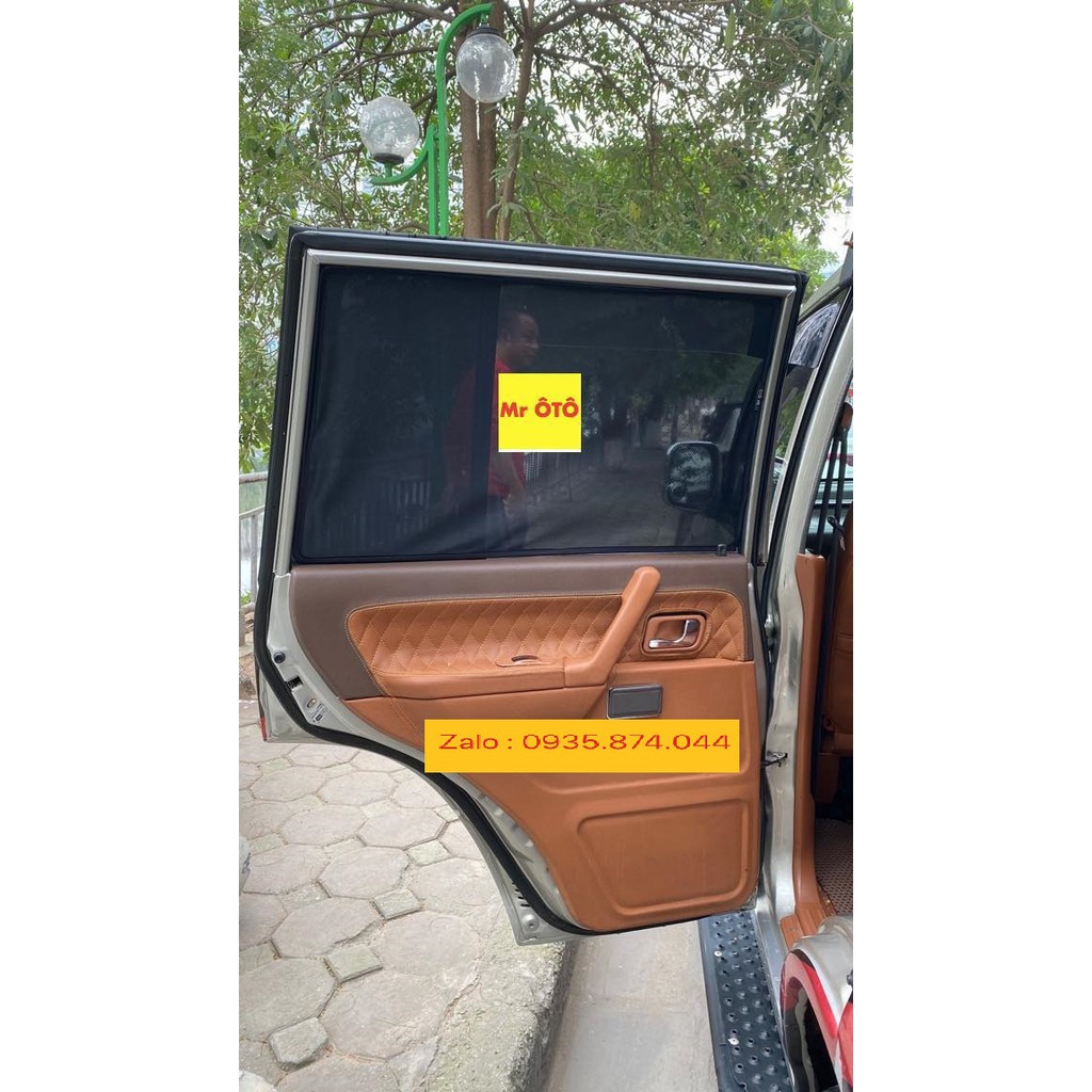 Rèm Che Nắng Kính Sườn Xe MITSUBISHI PAJERO V45 3.5 Hàng Loại 1 MR.ÔTÔ