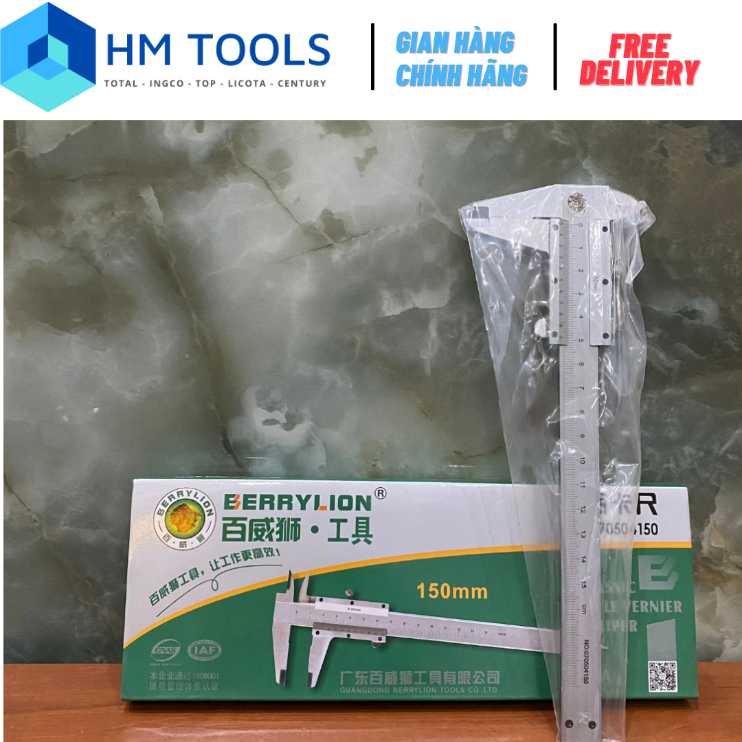 [2021] Thước kẹp đo đạc BERRYLION (150mm or 200mm) - Hàng cao cấp chất lượng