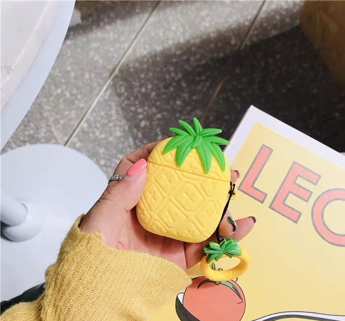 Case vỏ bao airpod 1 2 3 Pro Quả dứa đựng tai nghe không dây Airpodsi11 i12 i18 i100 ...