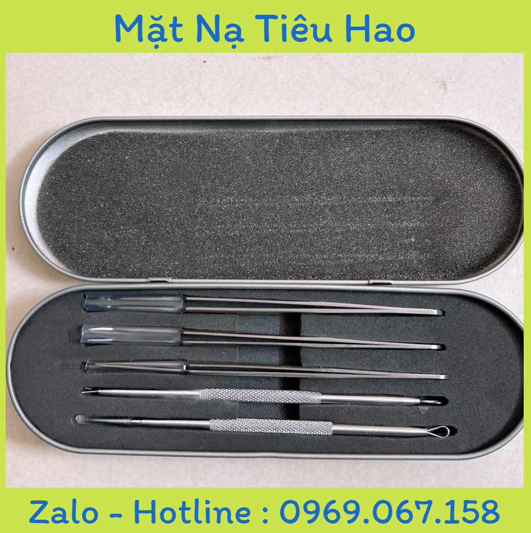Bộ nặn mụn 5 chi tiết chuyên dụng trong Spa - TMV