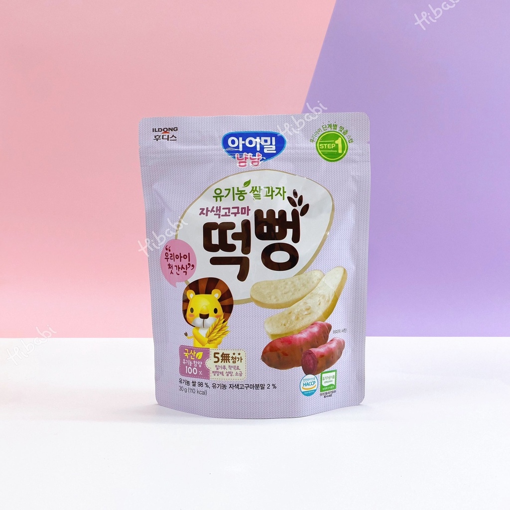 Bánh gạo hữu cơ ILdong Hàn Quốc (date 10/2022)
