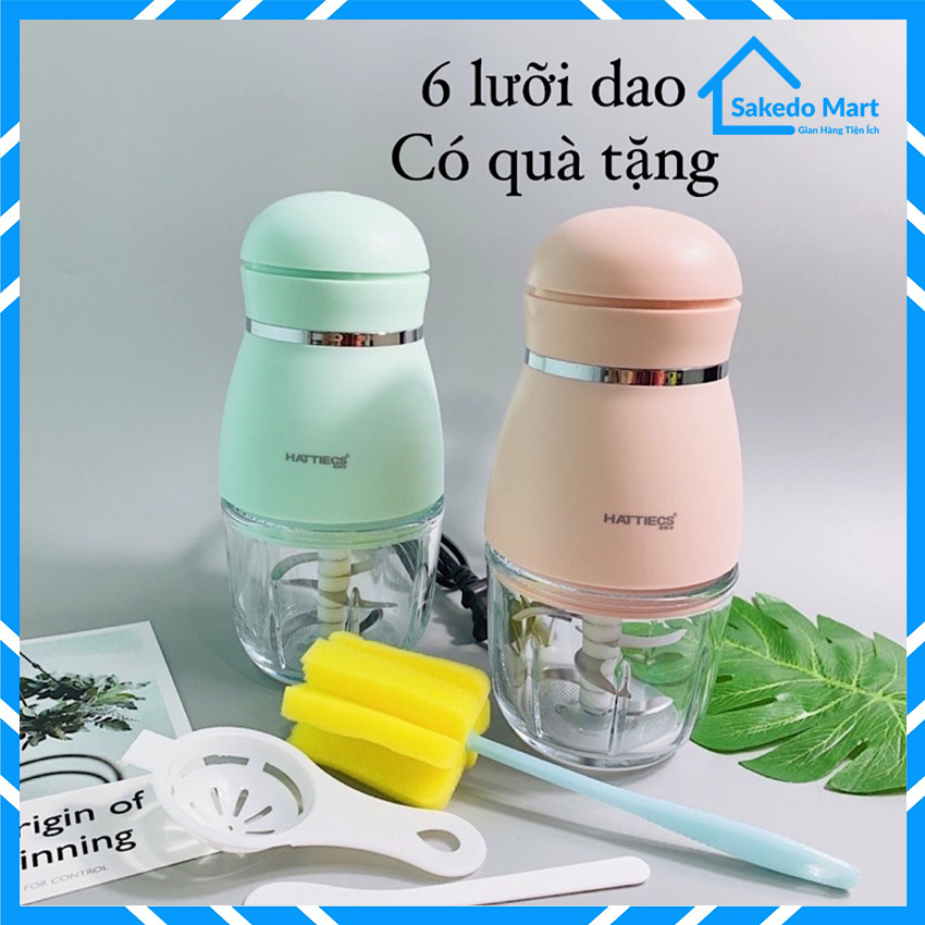 Máy xay đa năng hattiecs cho bé ăn dặm