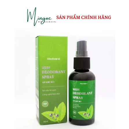 Xịt khử mùi medi deodorant spray