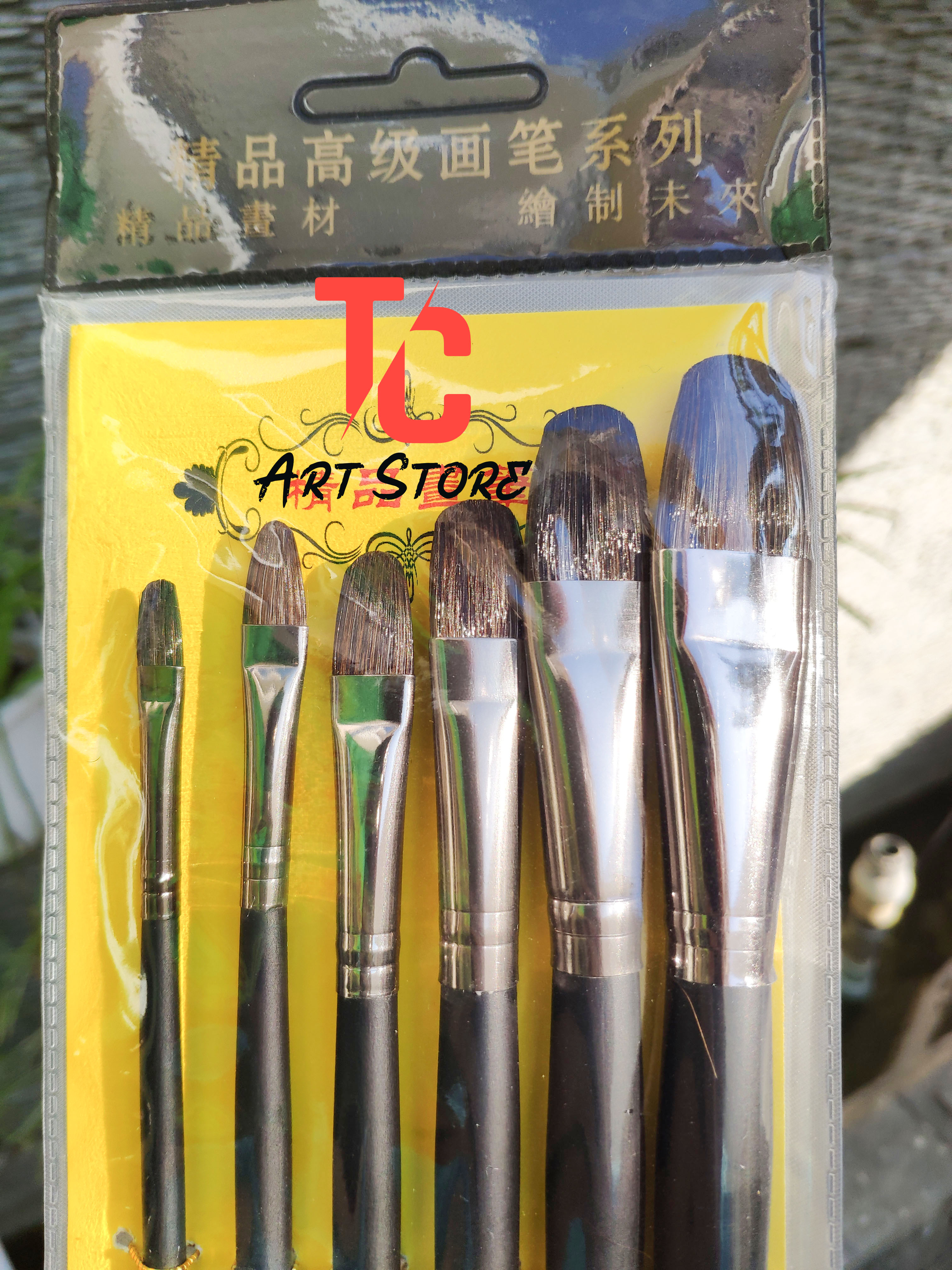 [TC Art Store] Cọ lông chồn Marie's Cán đen