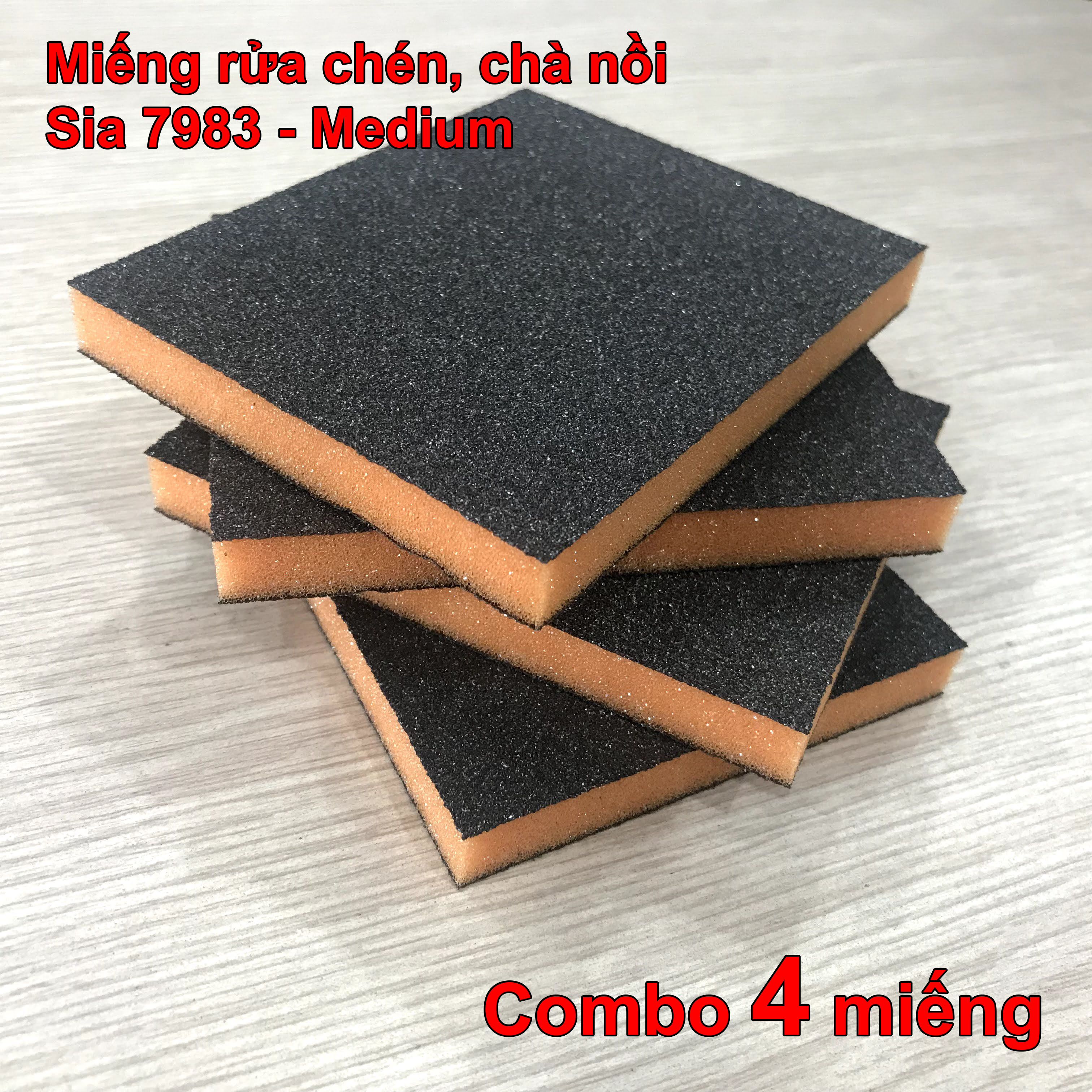 Miếng rửa chén, chà nồi sia 7983/9218 medium