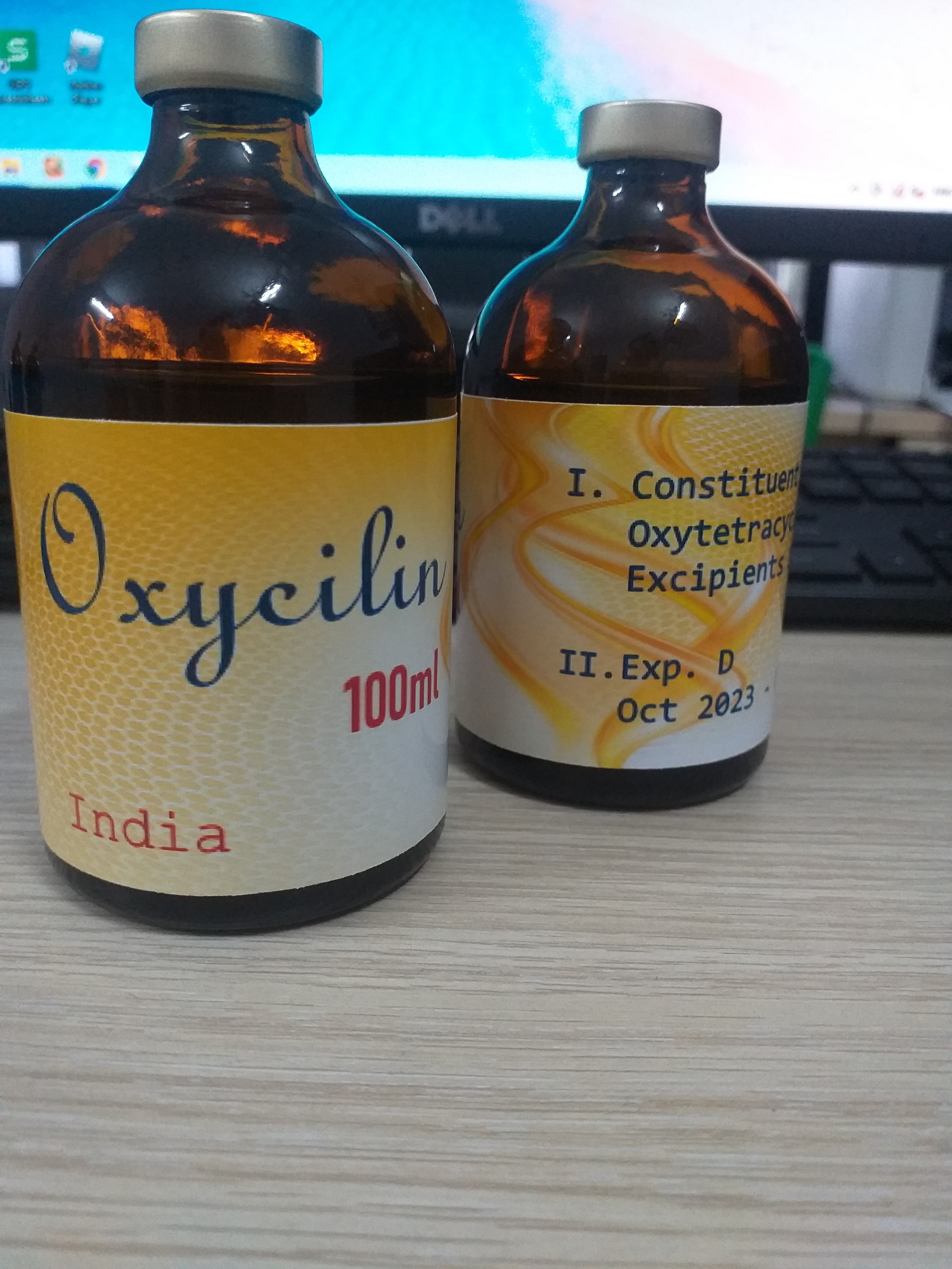 [HCM]Oxycilin: Phòng và chữa trị lở loét xuất huyết trên thân nhiễm trùng đốm đỏ hoại tử gan - tụy hội chứng chết sớm trên tôm chai 100ml