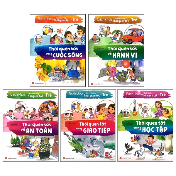 Fahasa - combo sách hay bách khoa nuôi dưỡng thói quen tốt cho trẻ 2