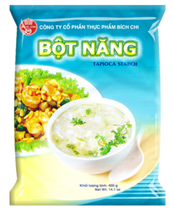 Bột năng sản phẩm công ty thực phẩm bích chi gói 400 gram