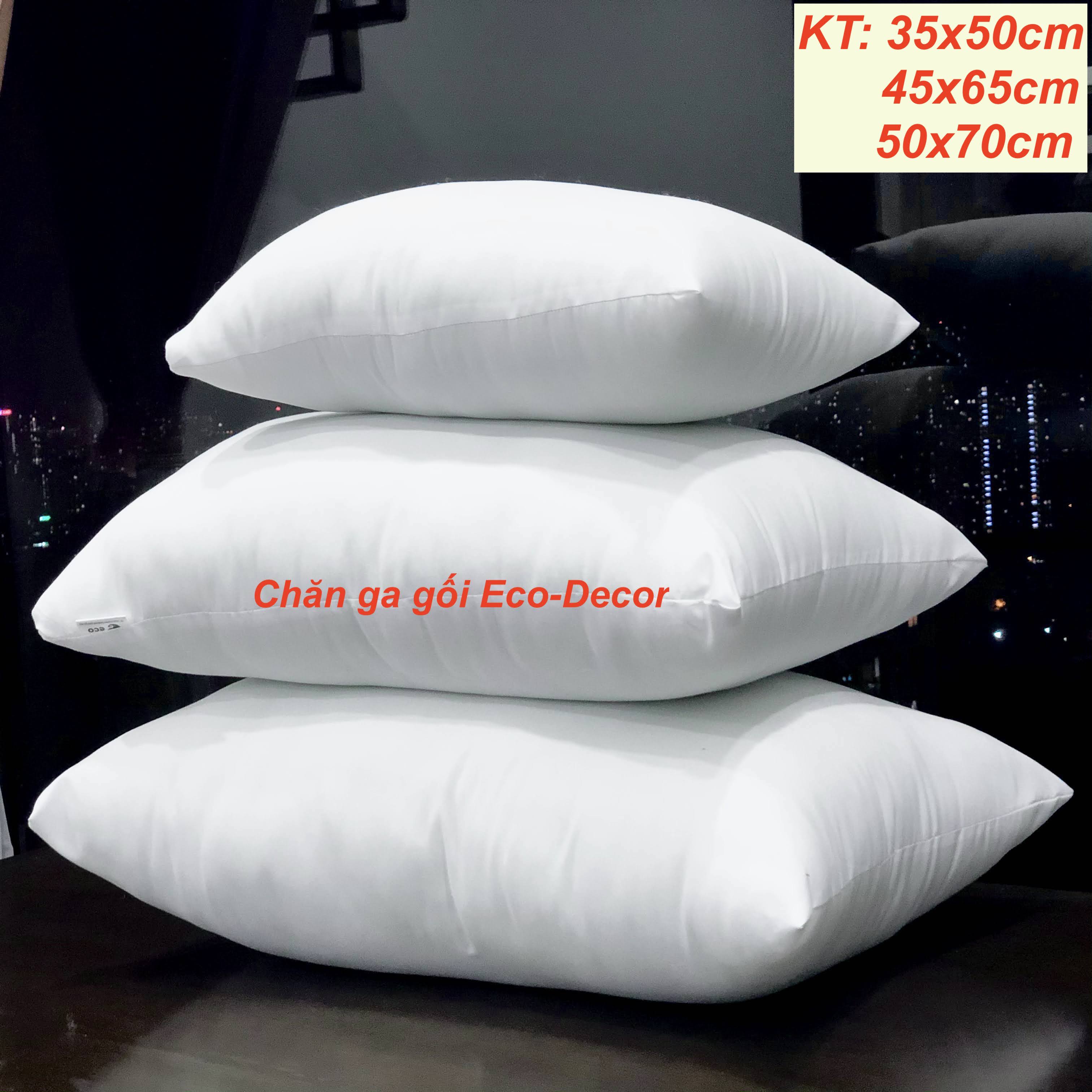 Ruột gối đầu ép hơi cao cấp Eco-Decor - nhiều kích thước
