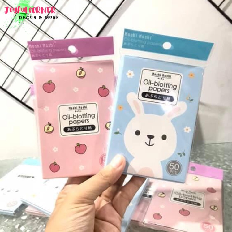 Giấy Thấm Dầu Siêu Cute Moshi Moshi Thái Lan