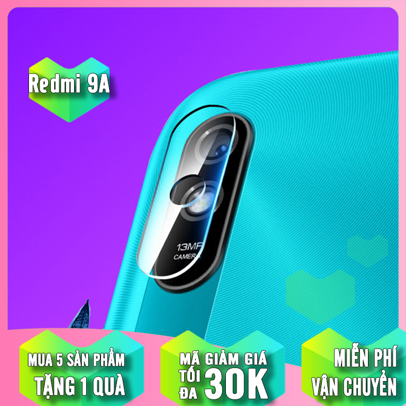 Mua 1 tặng 1 - kính cường lực camera cho xiaomi redmi 9a
