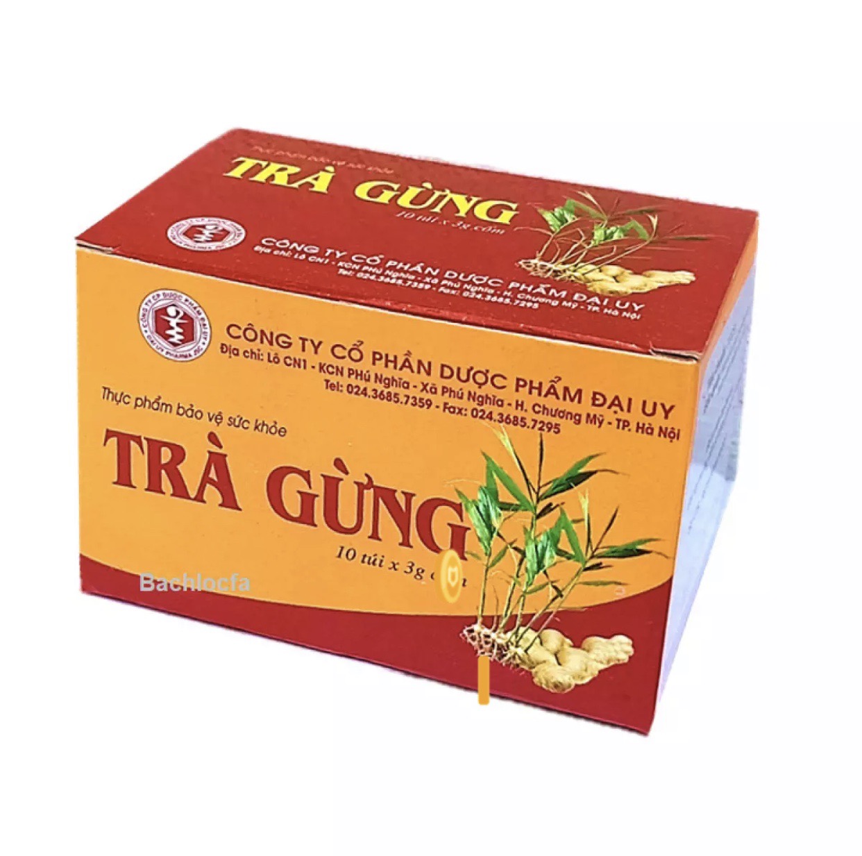 COMBO 10 GÓI TRÀ GỪNG -  LÀM ẤM CƠ THỂ,  NGĂN NGỪA CẢM LẠNH, HO, HUYẾT ÁP THẤP, TĂNG SỨC ĐỀ KHÁNG ĐƯỜNG HÔ HẤP