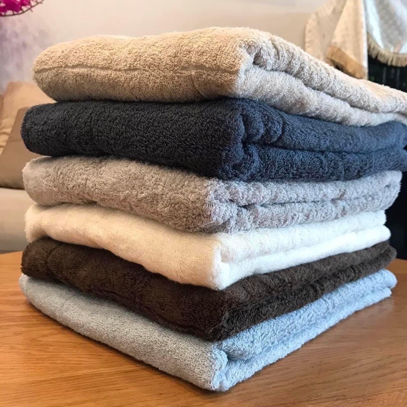 Khăn tắm xuất nhật 290g, 60x120cm, cỡ lớn, khăn 100% cotton. Hàng Việt Nam Muji xuất khẩu chất lượng cao, nhiều màu sắc, dễ lựa chọn