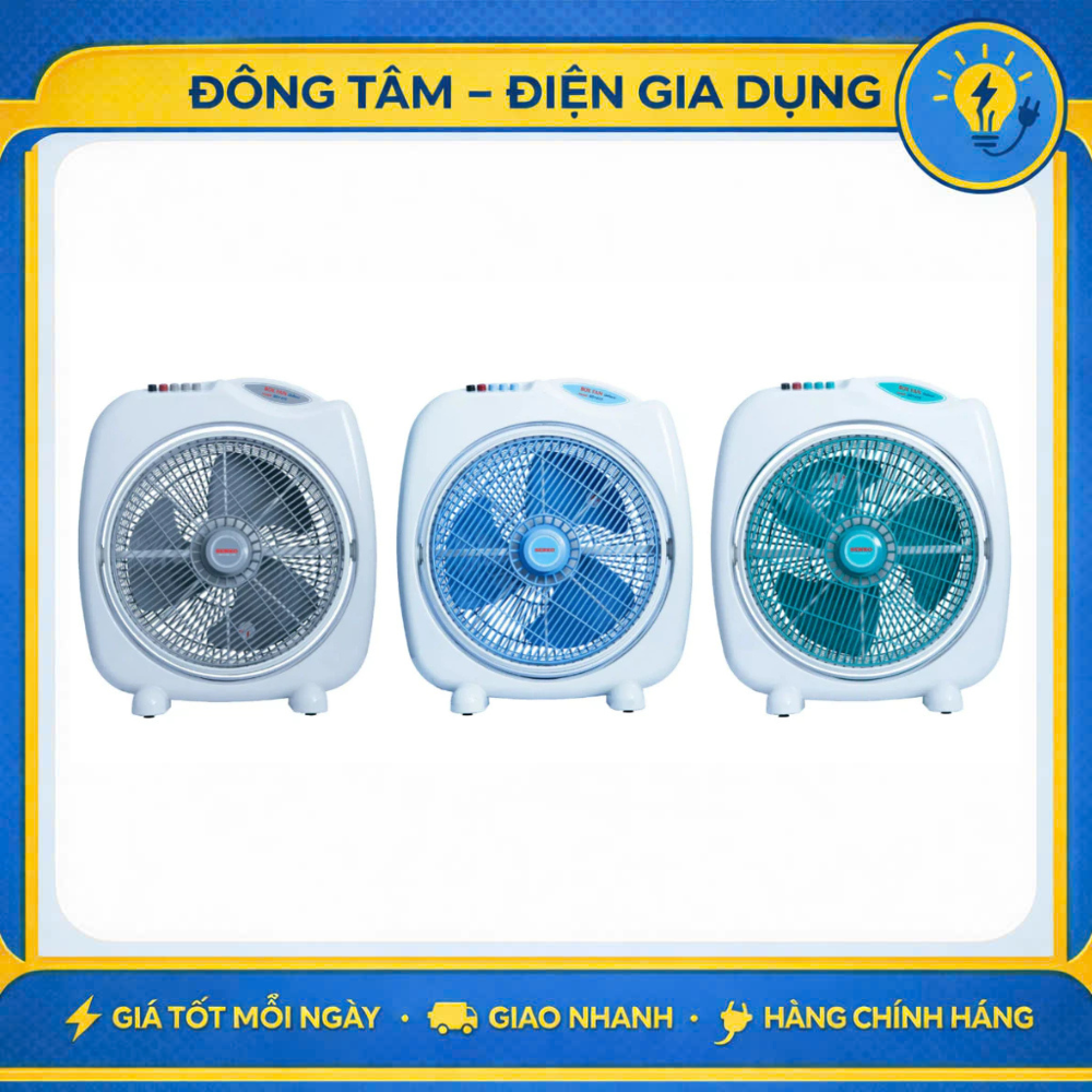 Quạt Bàn Đảo Senko BD1410 Loại Lớn, Công Suất 47W - Bảo hành 12 tháng- Hàng Chính Hãng