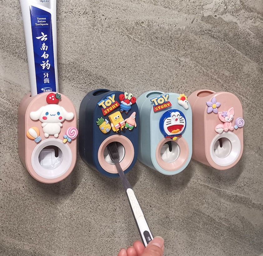 [HCM]Dụng Cụ Nhả Kem Hộp Lấy Kem Đánh Răng Tự Động Thiết Kế Thông Minh Cực Tiện Lợi