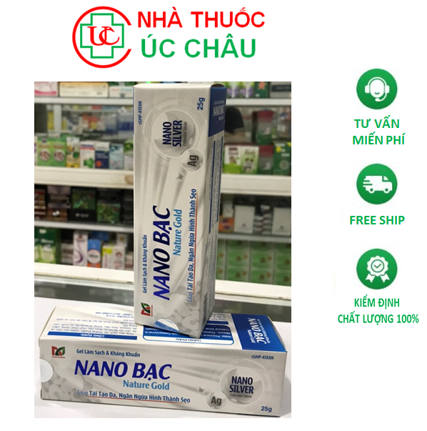 Gel làm sạch và kháng khuẩn NANO BẠC Nature Gold