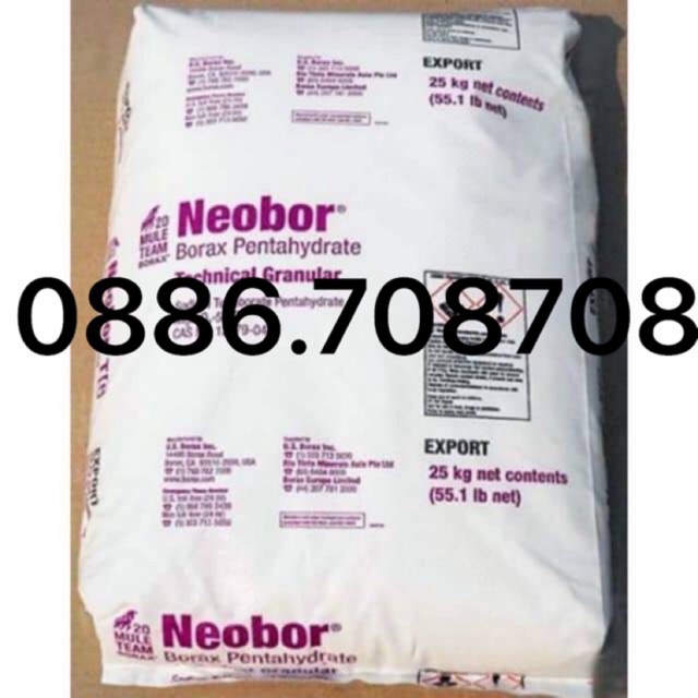 Bột borac 1kg làm slime