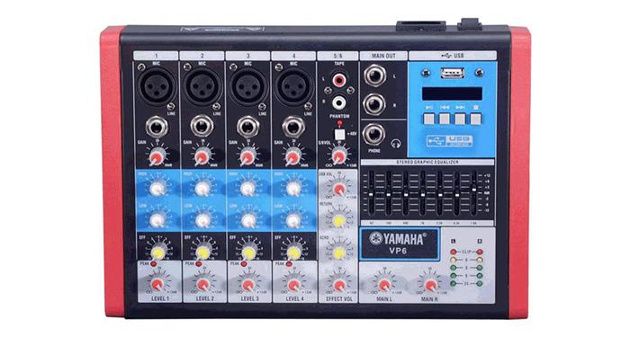 Mixer yamaha vp6 4 line