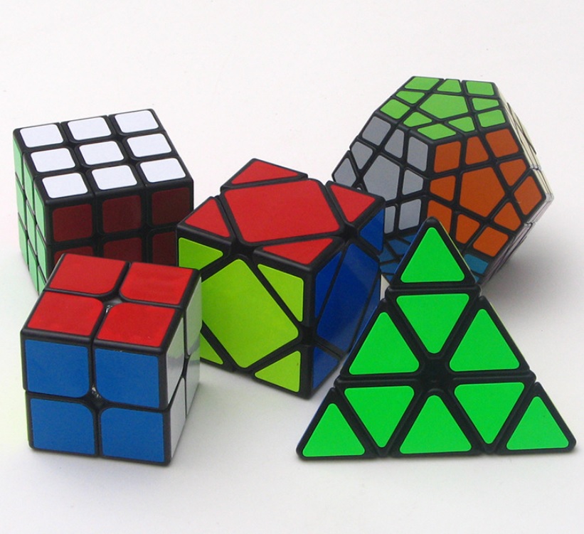 Combo 5 Rubik Cao Cấp Zcube - 5 Rubik biến thể cao cấp Phát Triển IQ
