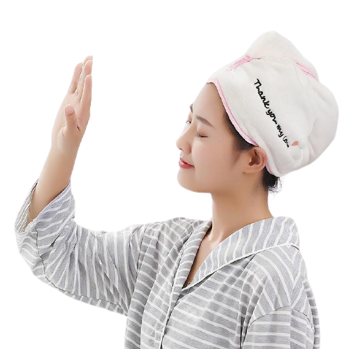 Khăn ủ tóc siêu thấm nước - giúp tóc khô nhanh trong vài phút
