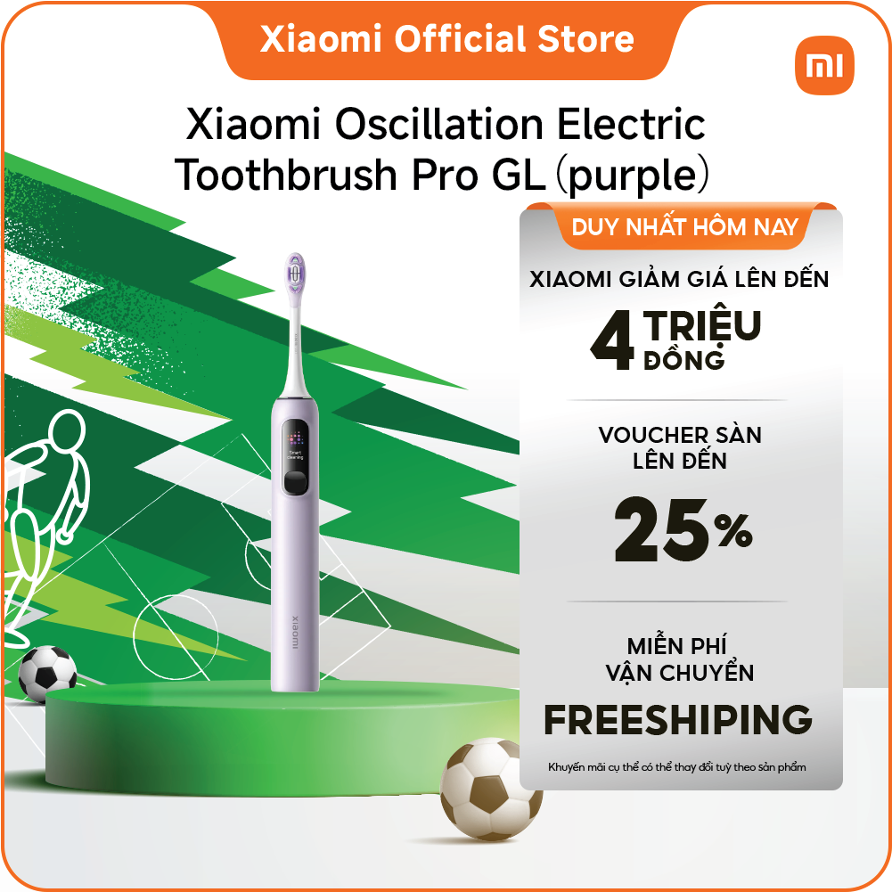 Bàn chải đánh răng điện sóng âm Xiaomi Xiaomi Oscillation Electric Toothbrush Pro