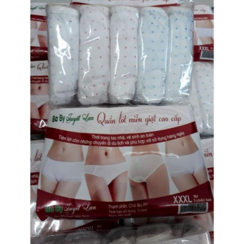 Set 5 quần lót giấy Tuyết Lan cho các Mom