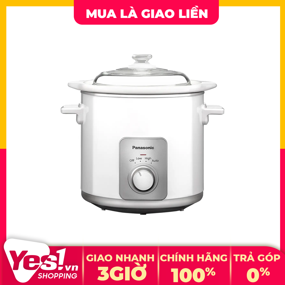 Nồi nấu chậm panasonic nf-n51awra - bảo hành chính hãng - voucher 10% lên đến 800k