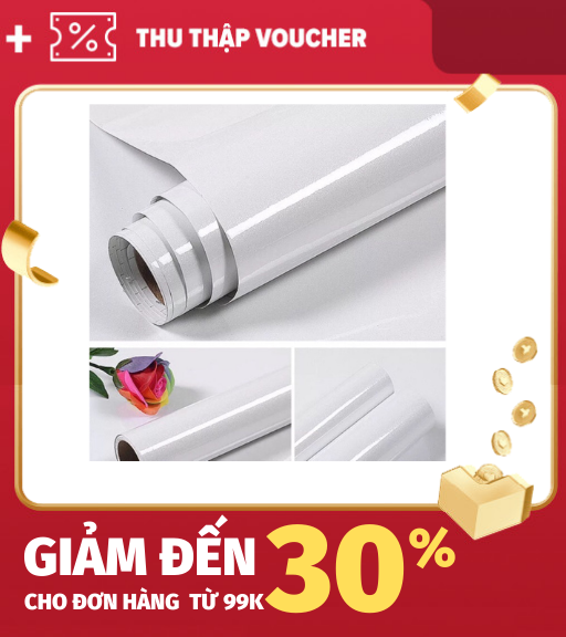 5M decal màu trơn bóng phủ nhũ chống nước 💦 keo sẵn khổ 60 cm