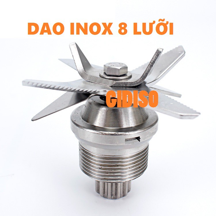 Dao Xay Inox 8 Lưỡi Máy Xay Sinh Tố Công Nghiệp Blender Silver Crest, Sinbo...