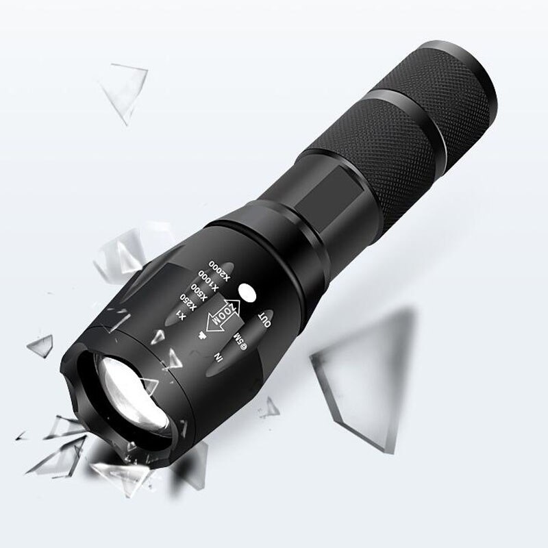Đèn pin sáng trắng xml - t6