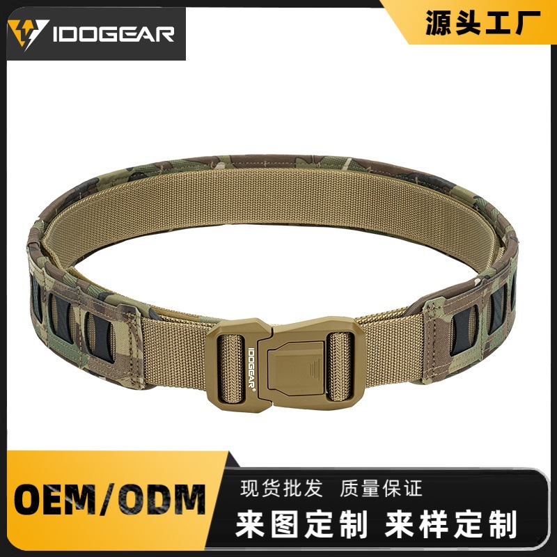 IDOGEAR Bọ cạp thép nhỏ  RS Nhẫn Rắn 2 Cắt  Inch Phát Hành Nhanh Molle Thắt lưng chiến thuật bên trong và bên ngoài