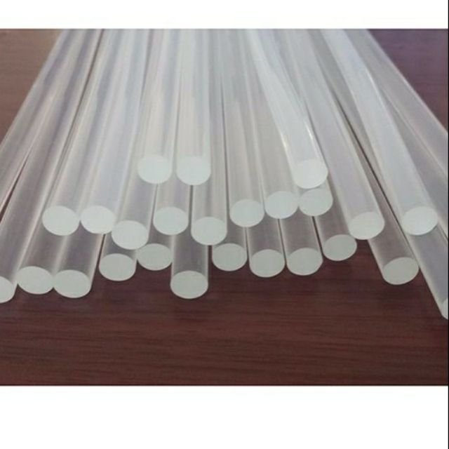 10 cây keo nến nhỏ 7mm x 240mm