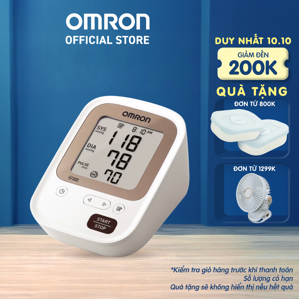 Máy Đo Huyết Áp OMRON JPN750 - Công Nghệ IntelliSense - Sản Xuất Tại Nhật Bản