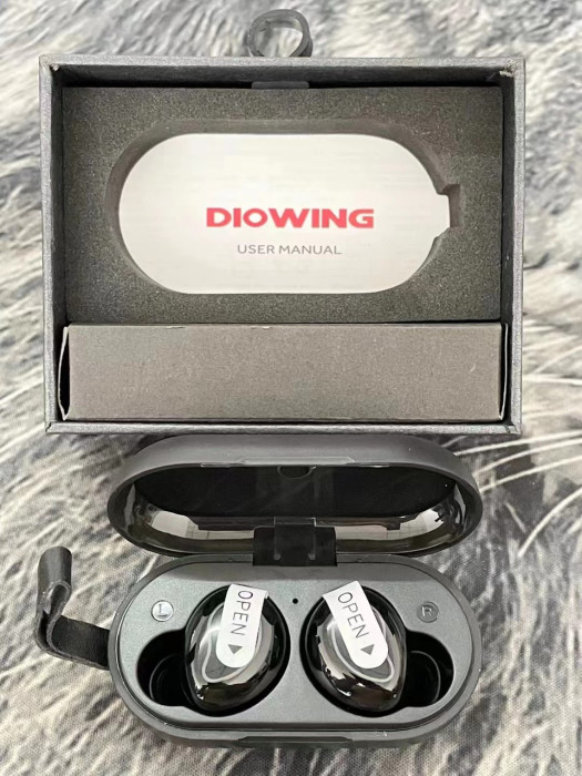 Tai nghe bluetooth diowing t2 tws bass cực hay, kiểu dáng đẹp, tai đeo thoải mái
